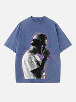 Frank Ocean Print Round Neck T-shirt