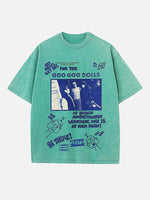 The Goo Goo Dolls Print Round Neck T-shirt