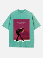 Taylor Swift Print Round Neck T-shirt