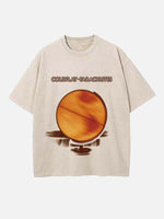 Coldplay Print Round Neck T-shirt