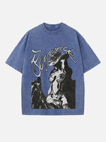 Beyoncé Print Round Neck T-shirt