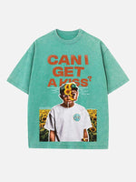 Tyler, The Creator Print Round Neck T-shirt