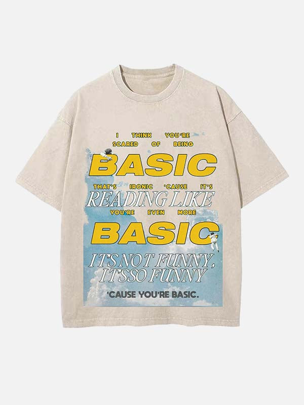 Djo Print Round Neck T-shirt