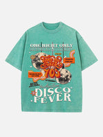 ABBA Print Round Neck T-shirt