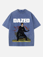 Rihanna Print Round Neck T-shirt