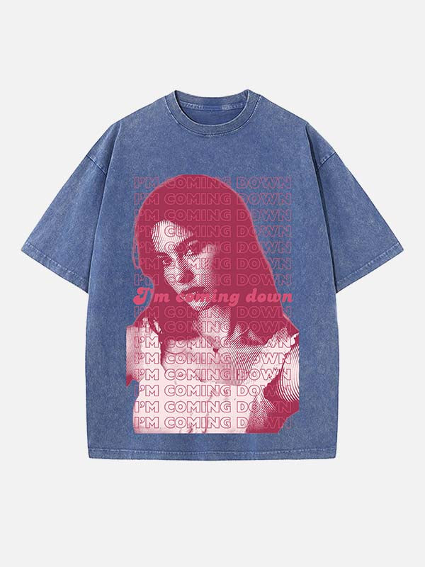 Gracie Abrams Print Round Neck T-shirt