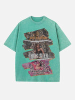 Tate McRae Print Round Neck T-shirt