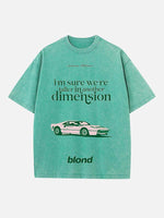 Frank Ocean Print Round Neck T-shirt