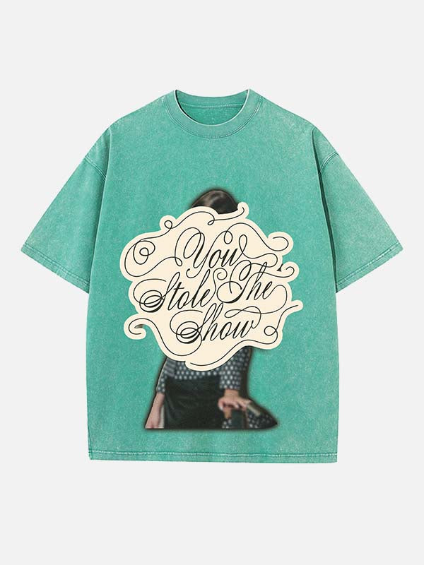 Sienna Spiro Print Round Neck T-shirt