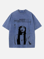 PinkPantheress Print Round Neck T-shirt