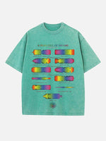 Coldplay Print Round Neck T-shirt