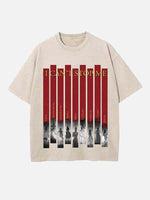 TWICE Print Round Neck T-shirt