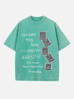 Ed Sheeran Print Round Neck T-shirt