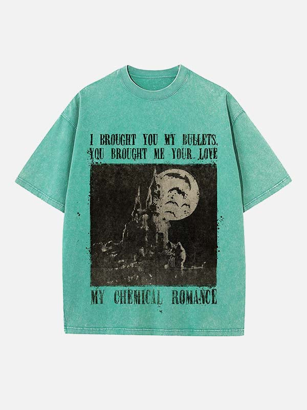 My Chemical Romance Print Round Neck T-shirt