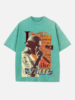 Frank Ocean Print Round Neck T-shirt