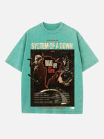 System of a Down Print Round Neck T-shirt