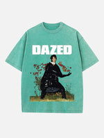 Rihanna Print Round Neck T-shirt