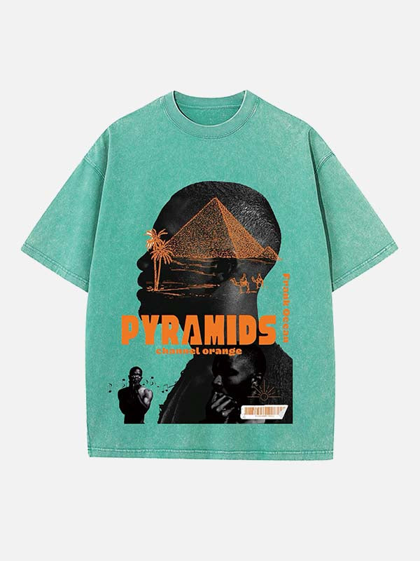 Frank Ocean Print Round Neck T-shirt