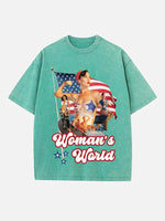 Katy Perry Print Round Neck T-shirt