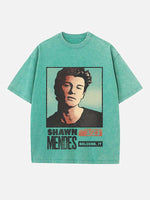 Shawn Mendes Print Round Neck T-shirt