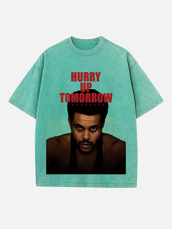 The Weeknd Print Round Neck T-shirt