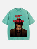 The Weeknd Print Round Neck T-shirt