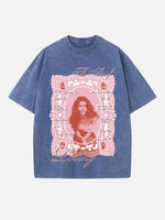 Olivia Dean Print Round Neck T-shirt