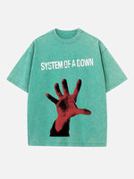 System of a Down Print Round Neck T-shirt