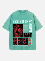 System of a Down Print Round Neck T-shirt