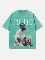 Kendrick Lamar Print Round Neck T-shirt