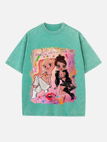 Karol G Print Round Neck T-shirt