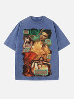 Taylor Swift Print Round Neck T-shirt