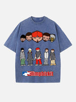 Limp Bizkit Print Round Neck T-shirt