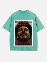 The Weeknd Print Round Neck T-shirt