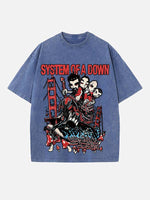 System of a Down Print Round Neck T-shirt