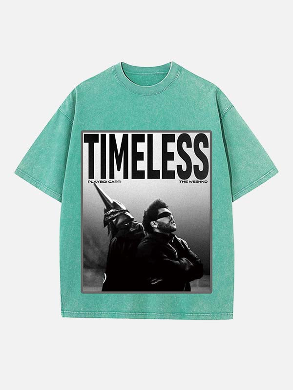 The Weeknd Print Round Neck T-shirt
