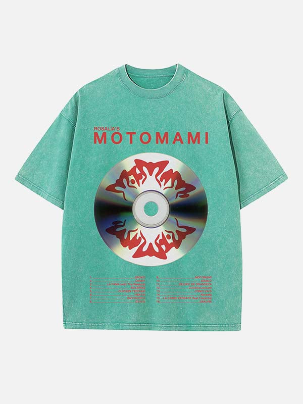 Rosalía Print Round Neck T-shirt