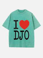 Djo Print Round Neck T-shirt
