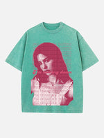 Gracie Abrams Print Round Neck T-shirt