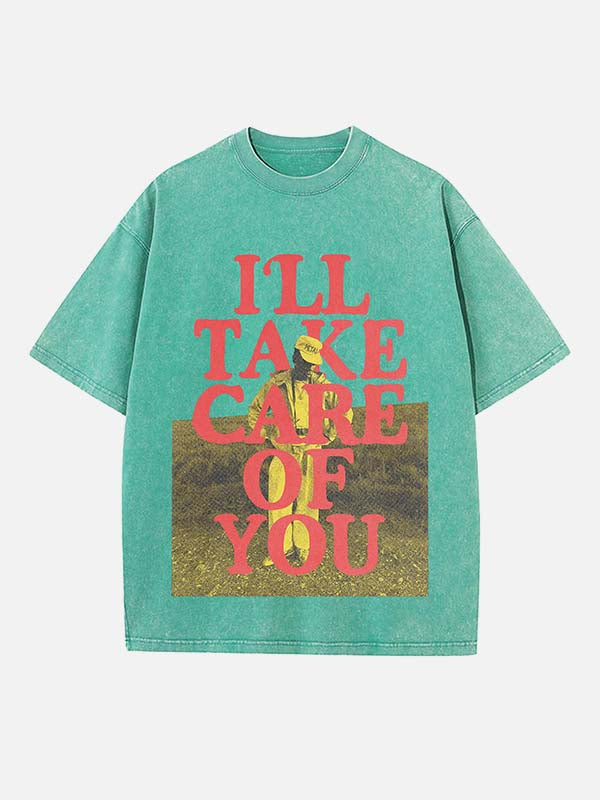 Tyler, The Creator Print Round Neck T-shirt