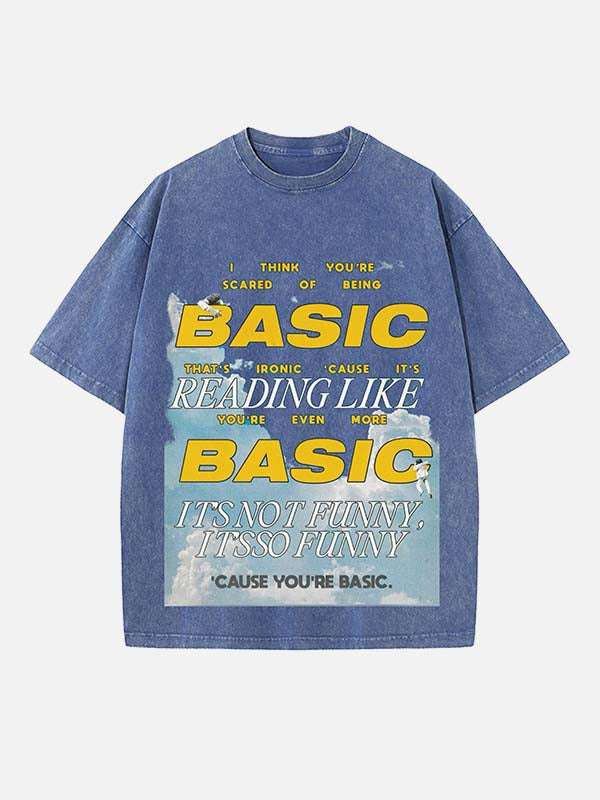 Djo Print Round Neck T-shirt