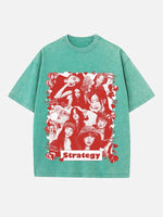 TWICE Print Round Neck T-shirt