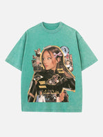 Ariana Grande Print Round Neck T-shirt