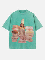 Katy Perry Print Round Neck T-shirt