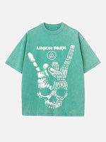 Linkin Park Print Round Neck T-shirt