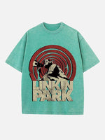 Linkin Park Print Round Neck T-shirt