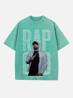 Eminem Print Round Neck T-shirt