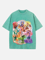 Taylor Swift Print Round Neck T-shirt