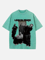 Linkin Park Print Round Neck T-shirt