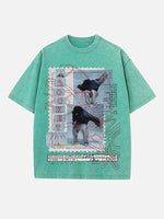 Dominic Fike Print Round Neck T-shirt